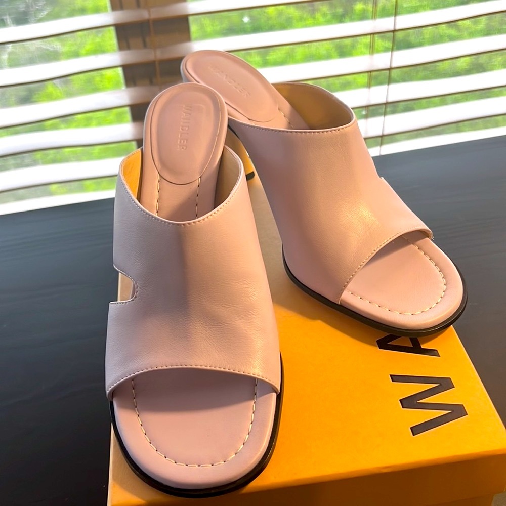 - WANDLER Marie Leather Sandal- orchid. Size 11B - Picture 2 of 14